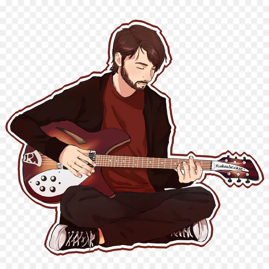 Bajo，Guitarra Eléctrica PNG