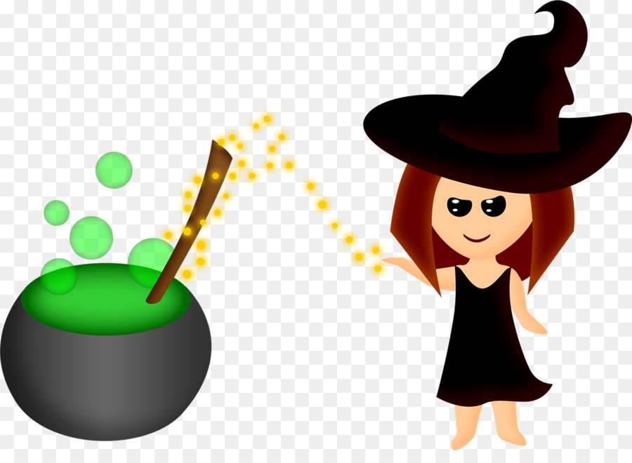 Bruja De Dibujos Animados，Magia PNG