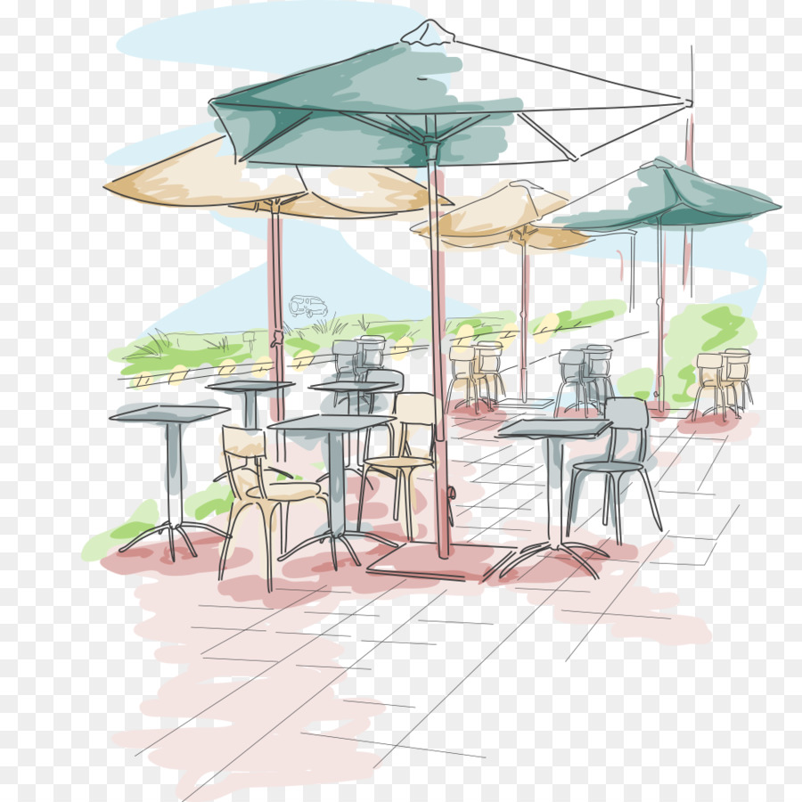 Café Al Aire Libre，Mesas PNG