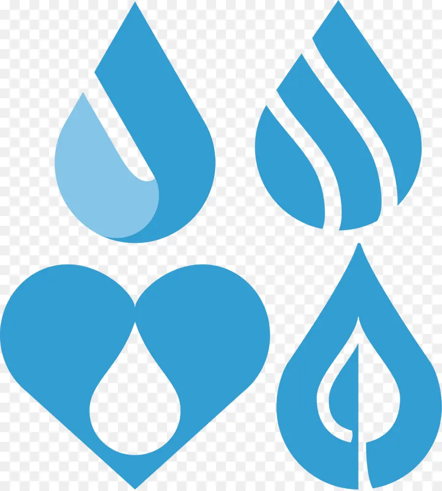 Gotas De Agua，Símbolo PNG