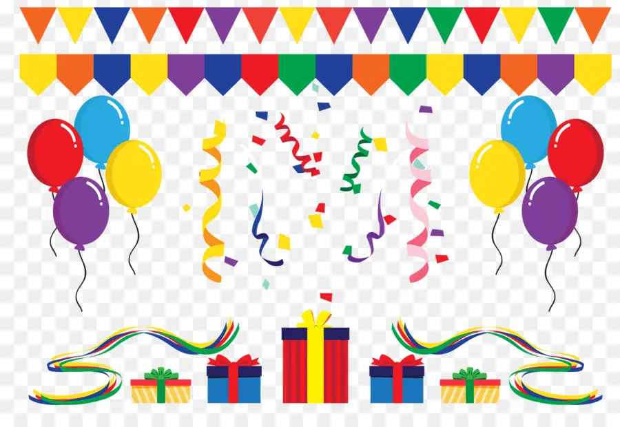 Decoraciones De Fiesta，Globos PNG