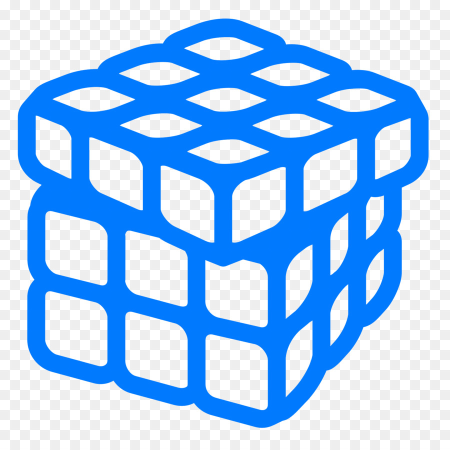 Cubo De Rubiks，Libro Para Colorear PNG