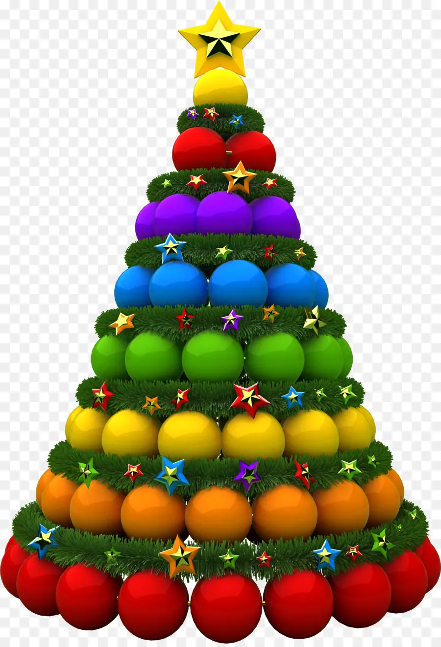 árbol De Navidad，Santa Claus PNG