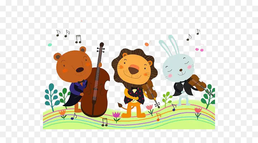 Animales Musicales，Instrumentos PNG