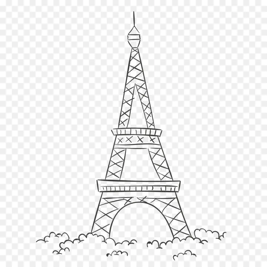 Torre Eiffel，París PNG