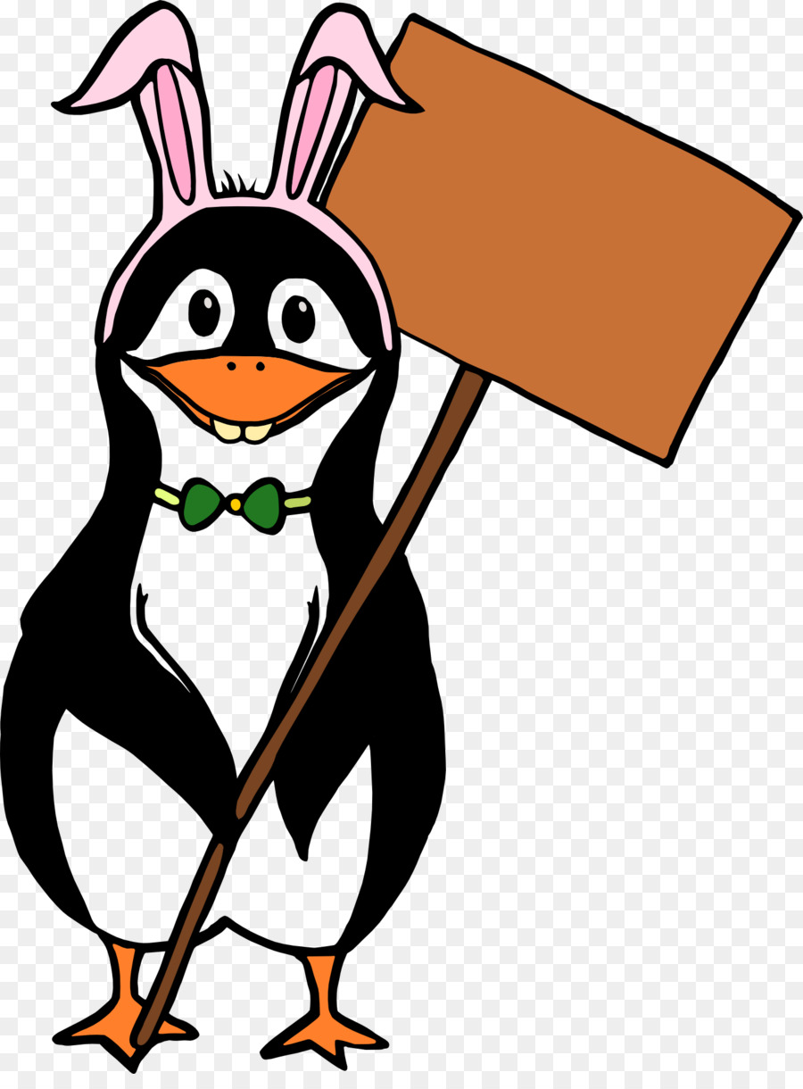 Pingüino，Conejito De Pascua PNG