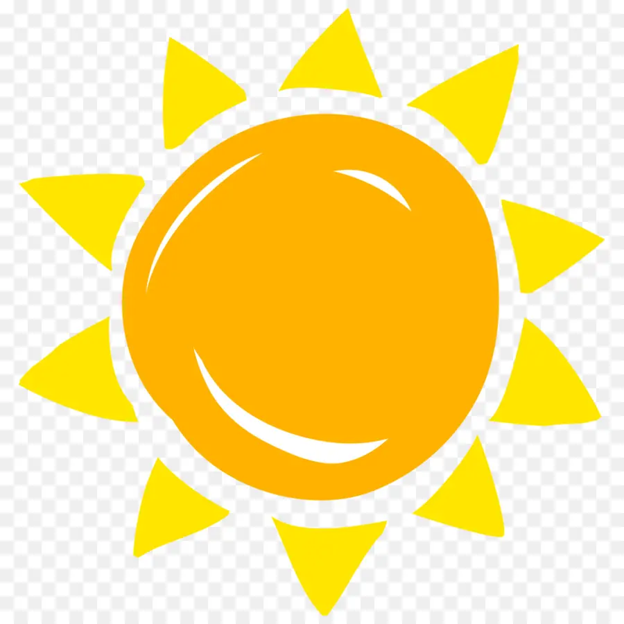 Sol Amarillo，Luz Solar PNG