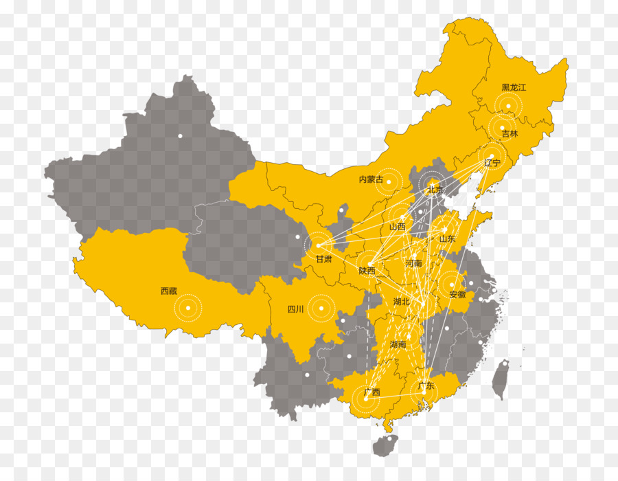 China，Mapa PNG