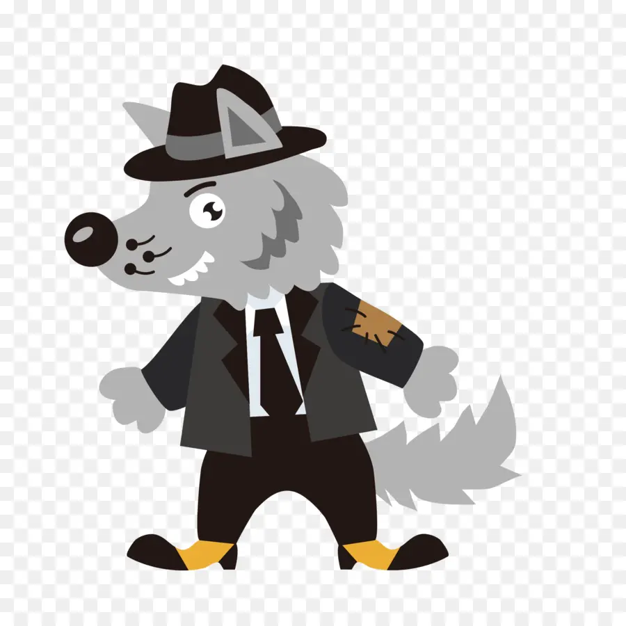 Caperucita Roja，Big Bad Wolf PNG