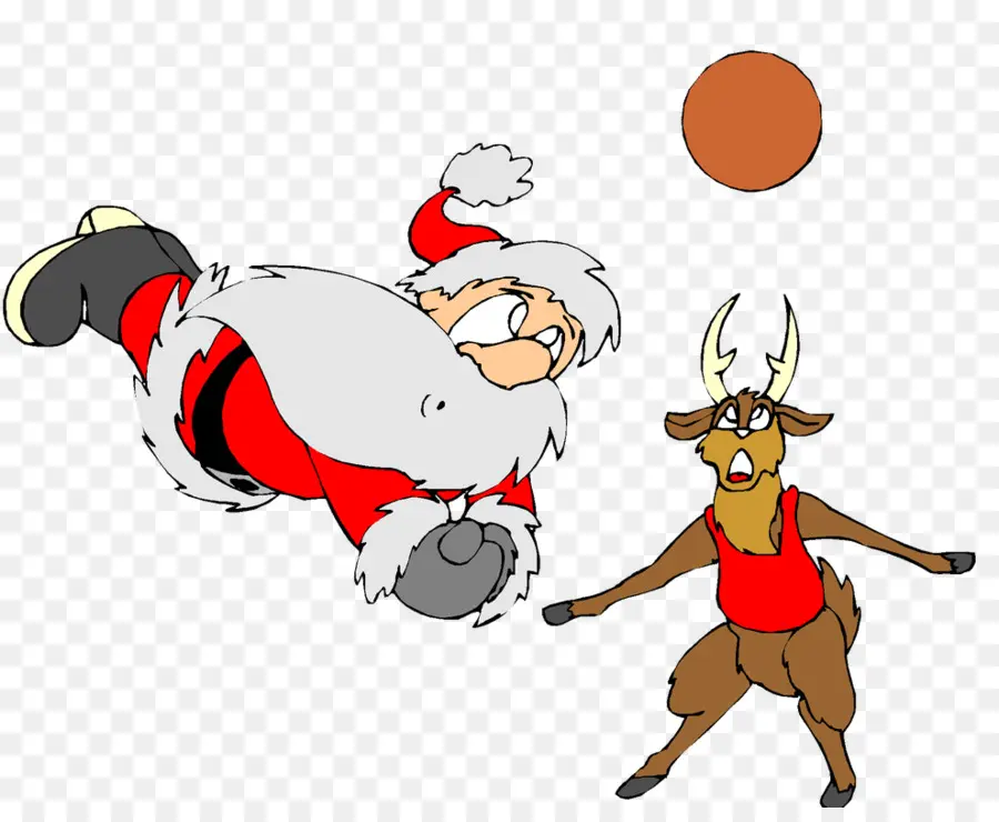 Santa Claus，Voleibol PNG