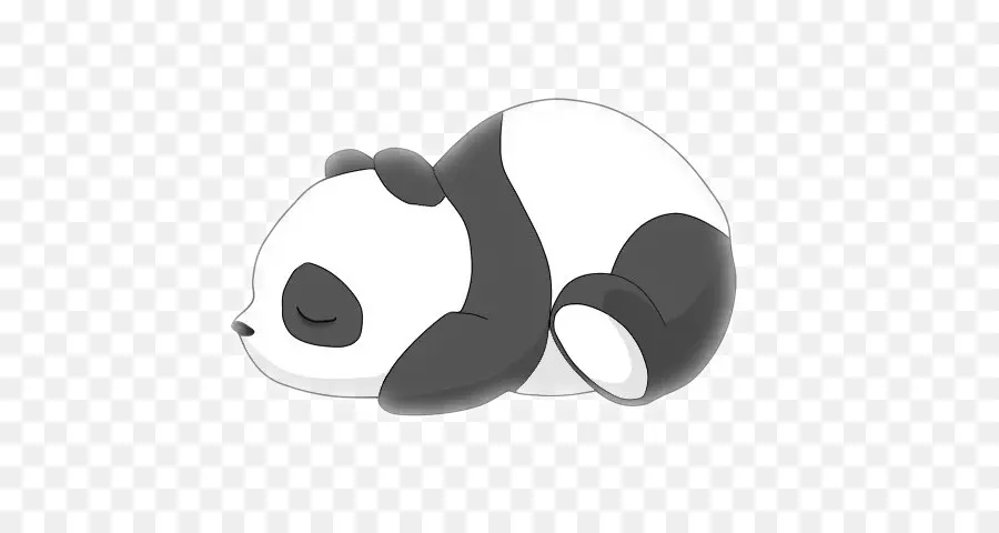 Panda，Durmiendo PNG