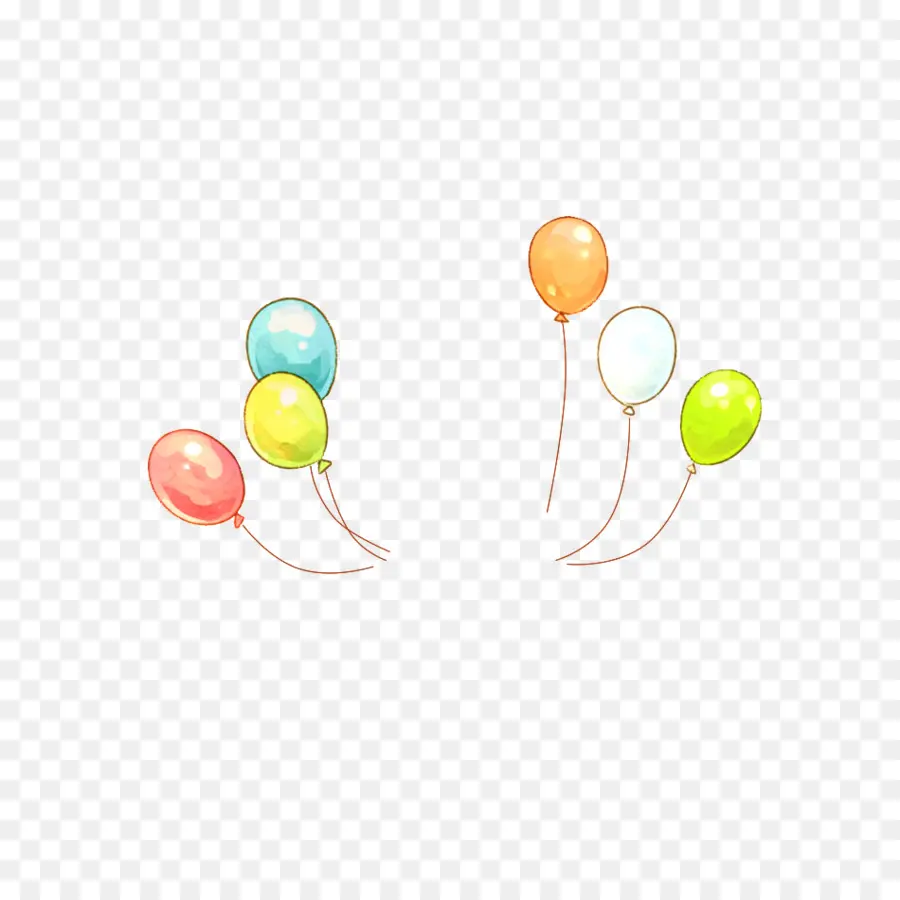 Globos Coloridos，Fiesta PNG