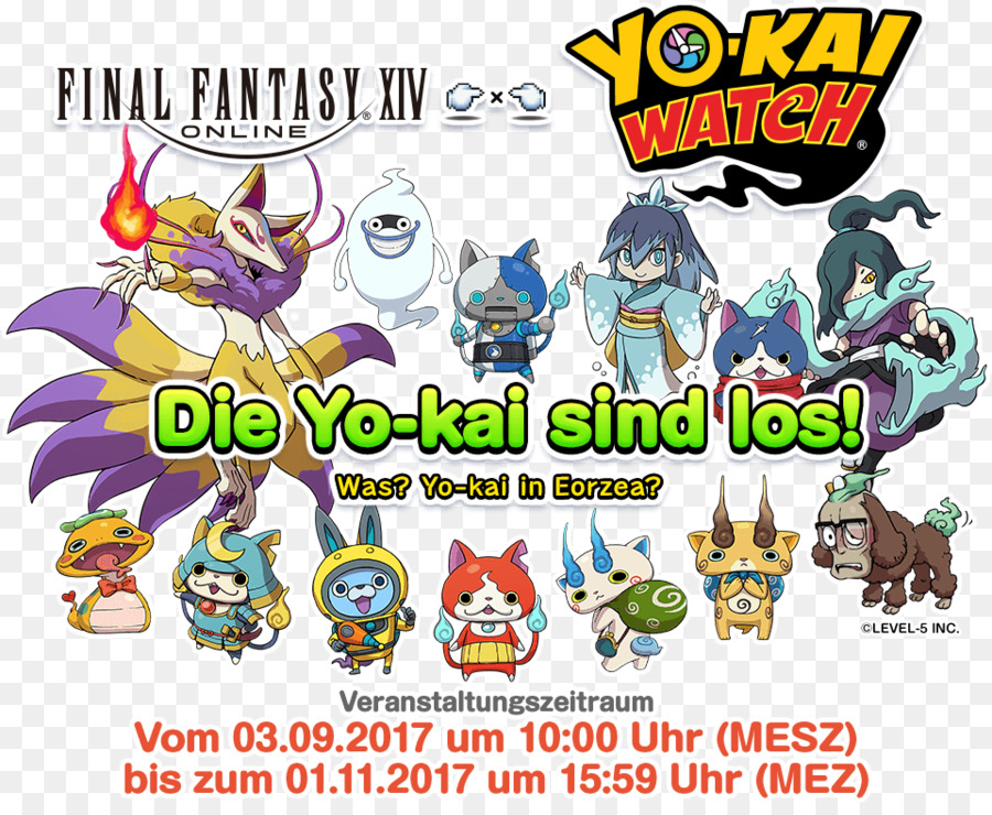 Final Fantasy Xiv Stormblood，Yokai Watch PNG