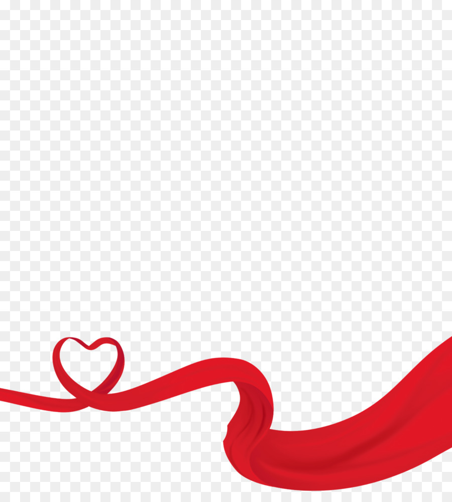 Cinta Roja Con Corazón，Amar PNG