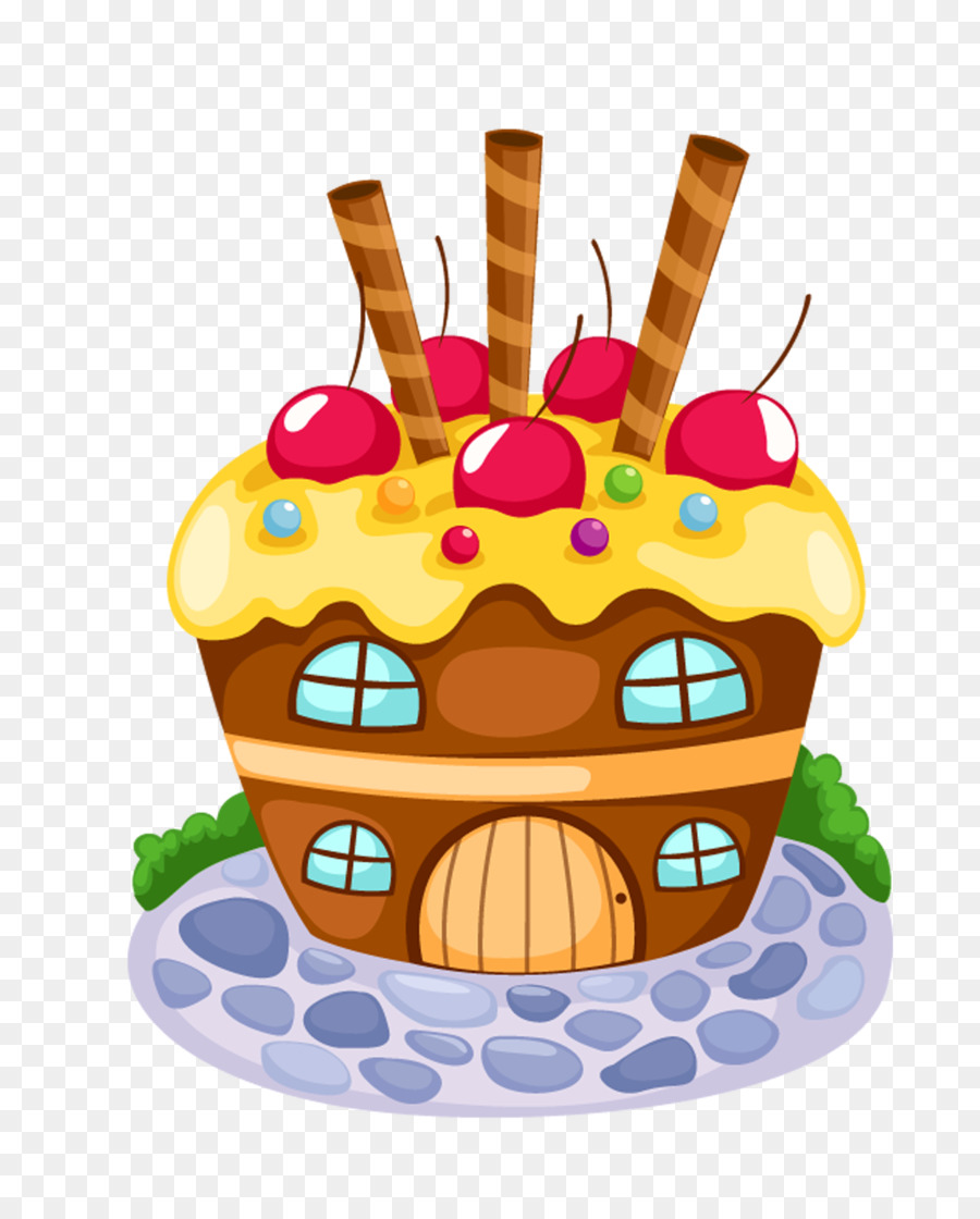 Linda Casa De Garabatos，Dulce PNG