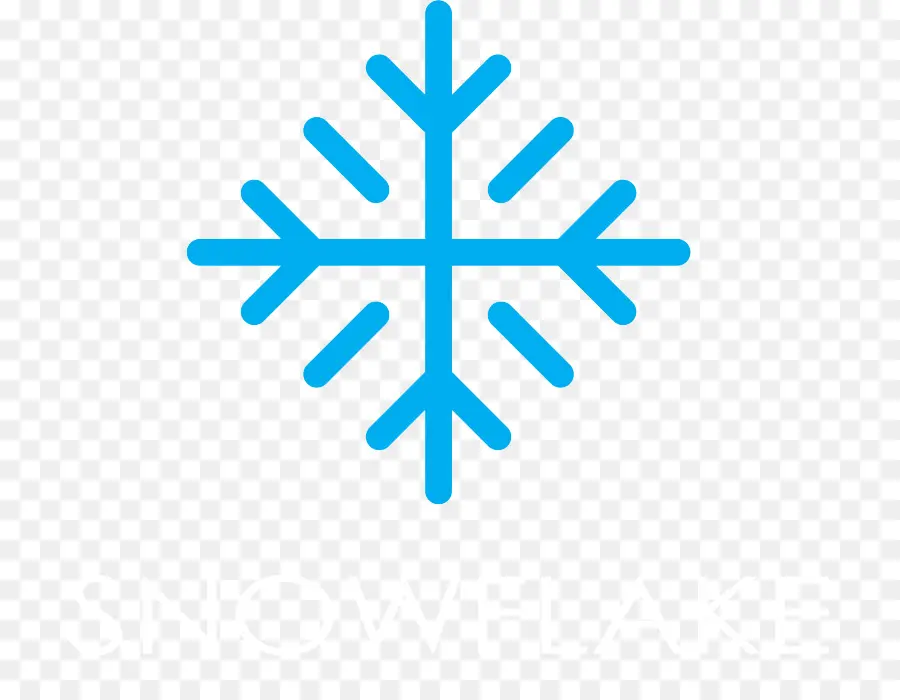 Copo De Nieve Azul，Invierno PNG