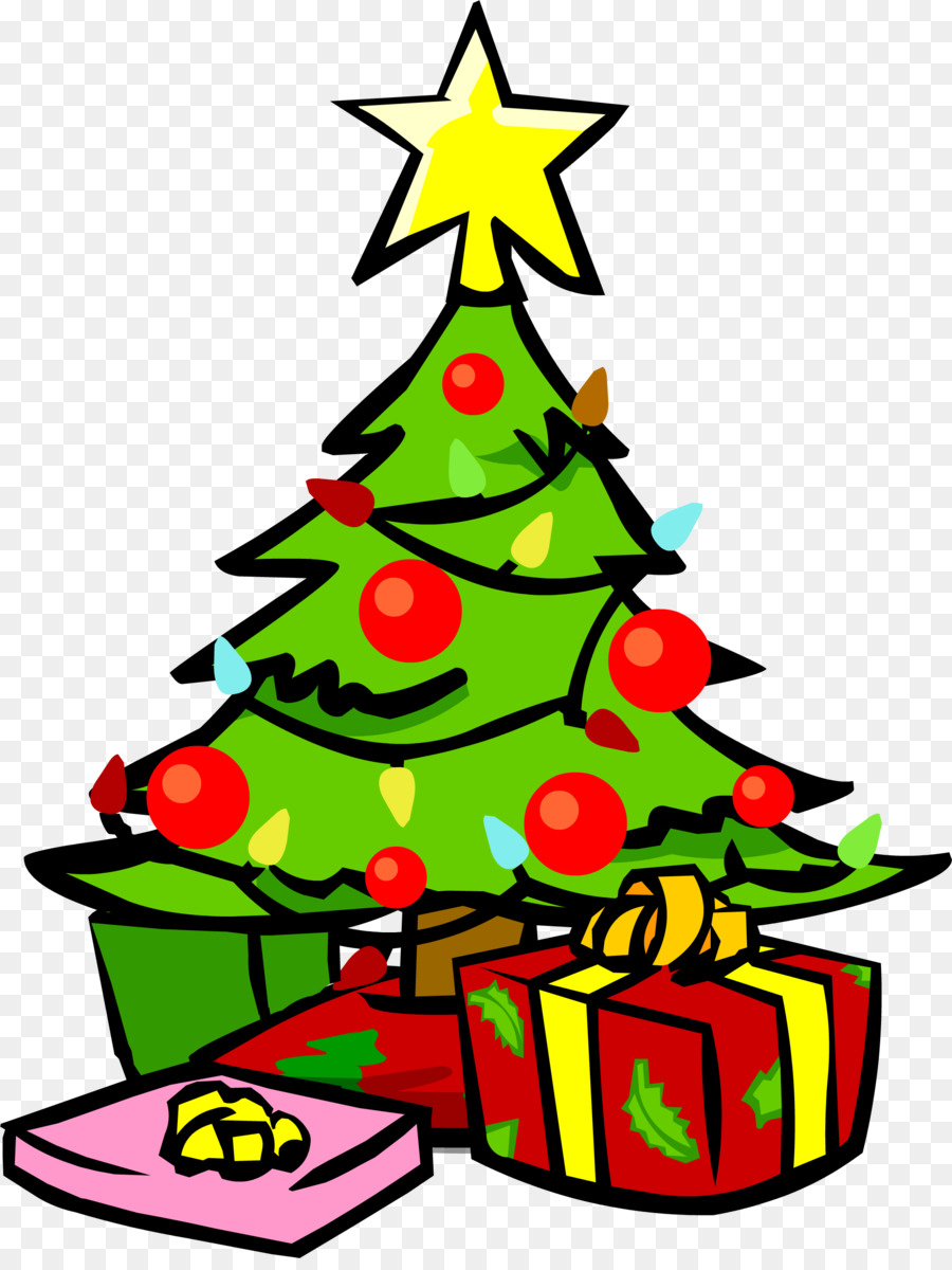 Club Penguin，árbol De Navidad PNG