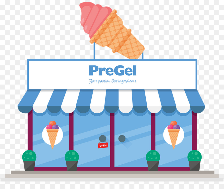 Helado，Heladería PNG