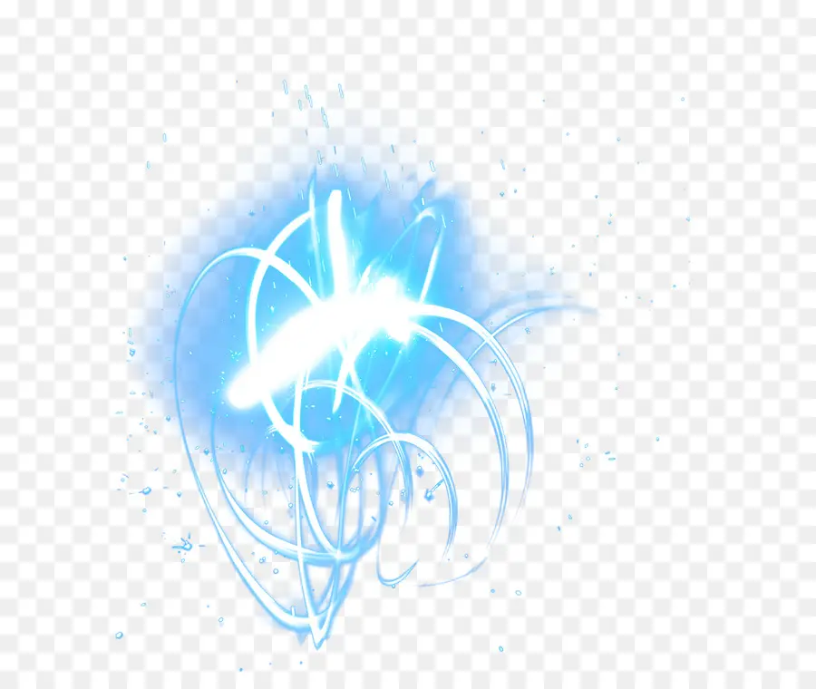 Luz Azul，Brillo PNG