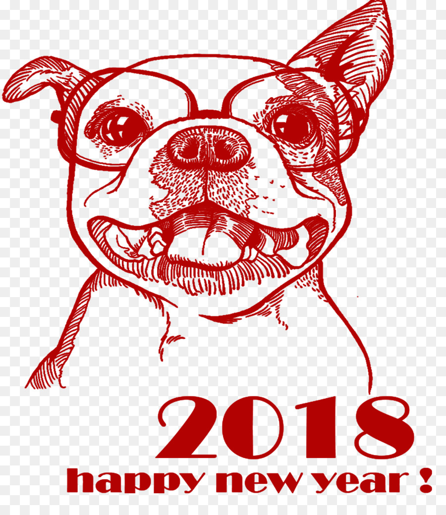 Perro，Año Nuevo Chino PNG