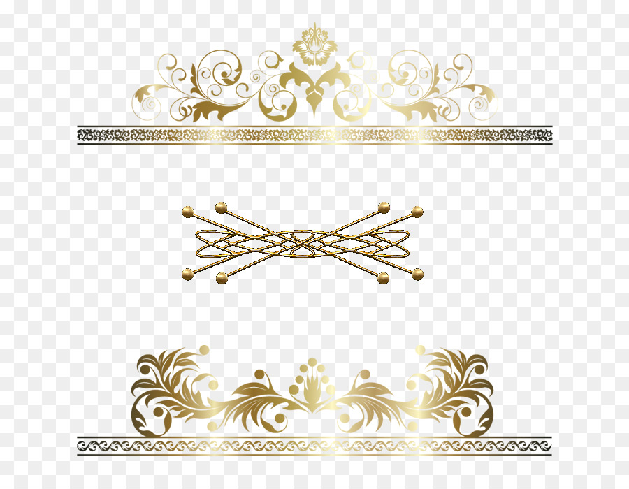 Marco Decorativo，Ornamento PNG