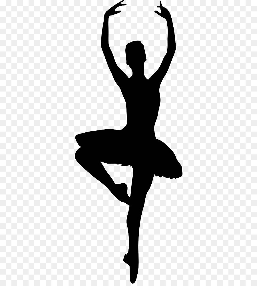 Bailarina de ballet, ballet, Bailarina de ballet, brazo, silueta png