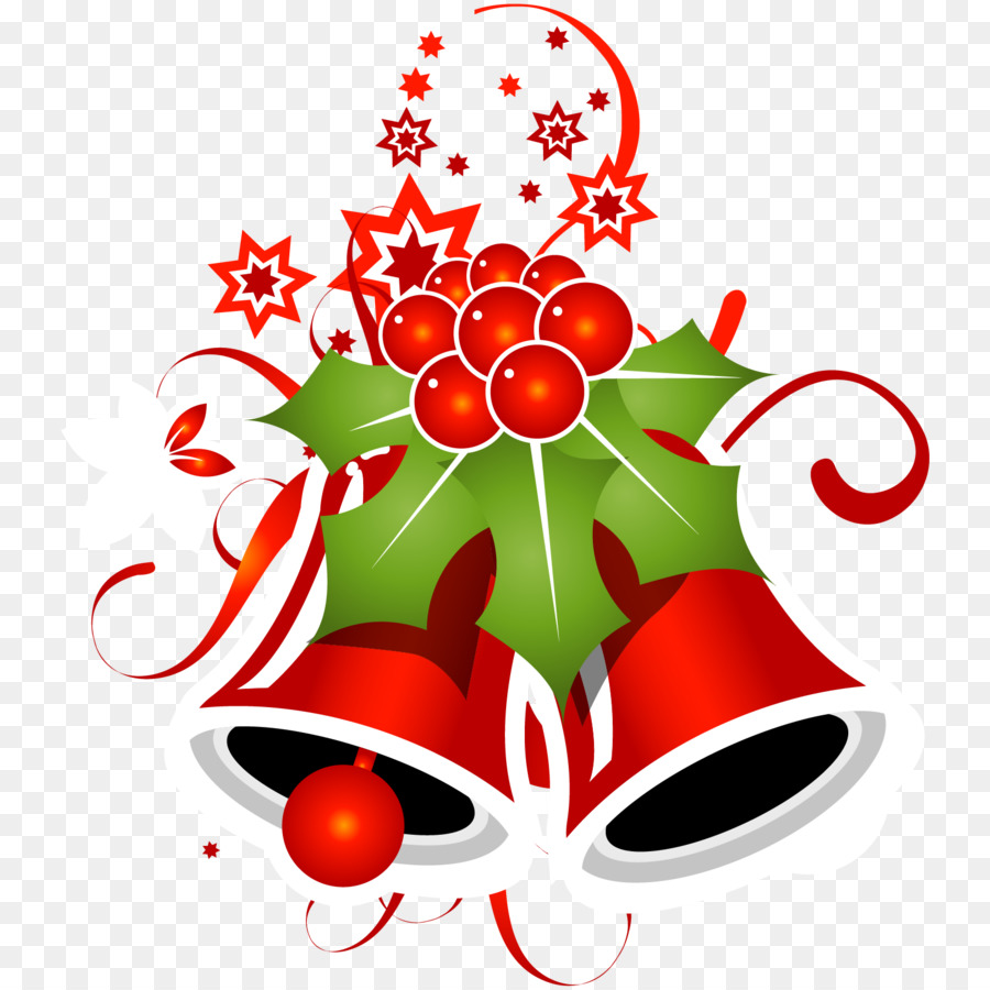 Campanas De Navidad，Acebo PNG