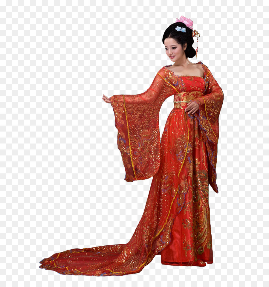 Geisha，Kimono PNG