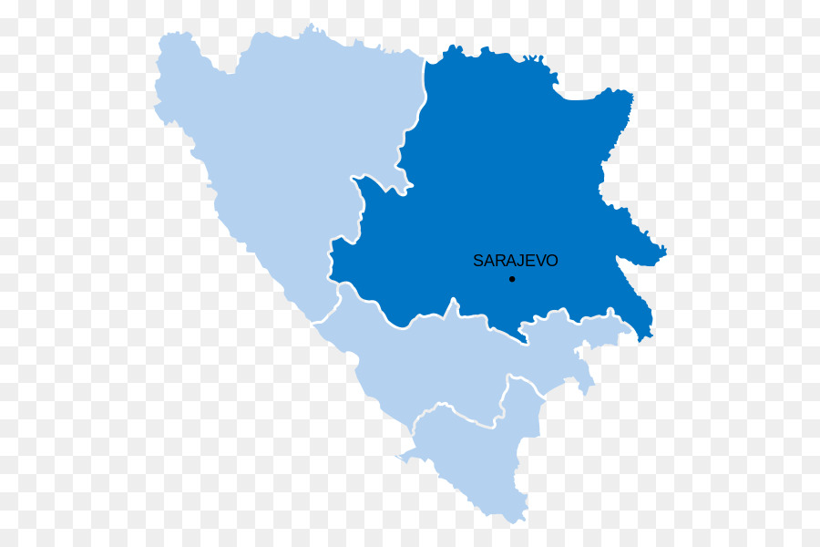 Bosnia Y Herzegovina，Mapa PNG