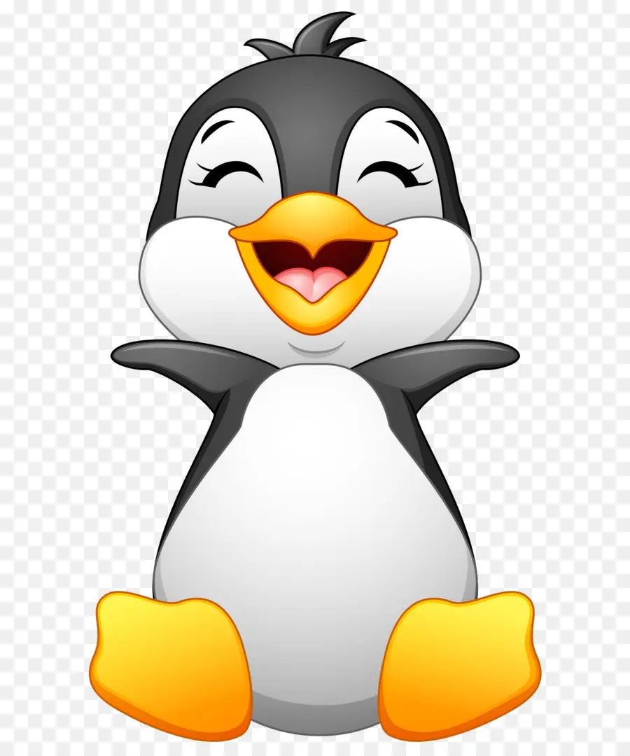 Pingüino De Dibujos Animados，Lindo PNG