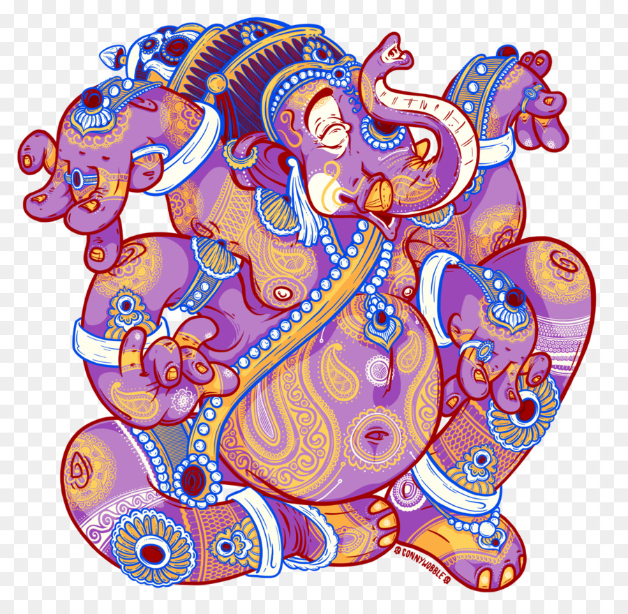 Camiseta，Ganesha PNG