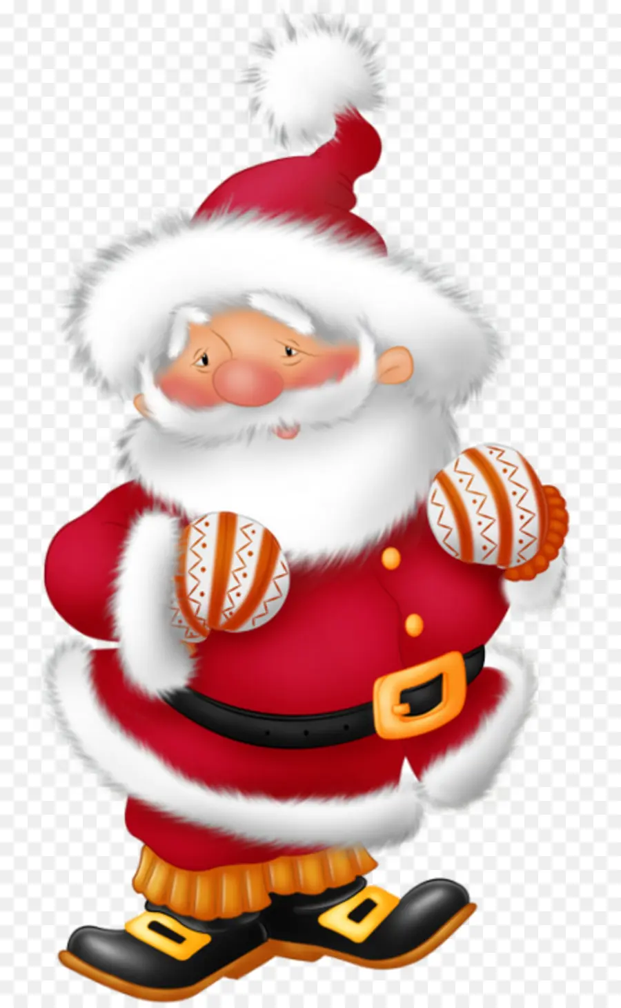 Santa Claus，Año Nuevo PNG