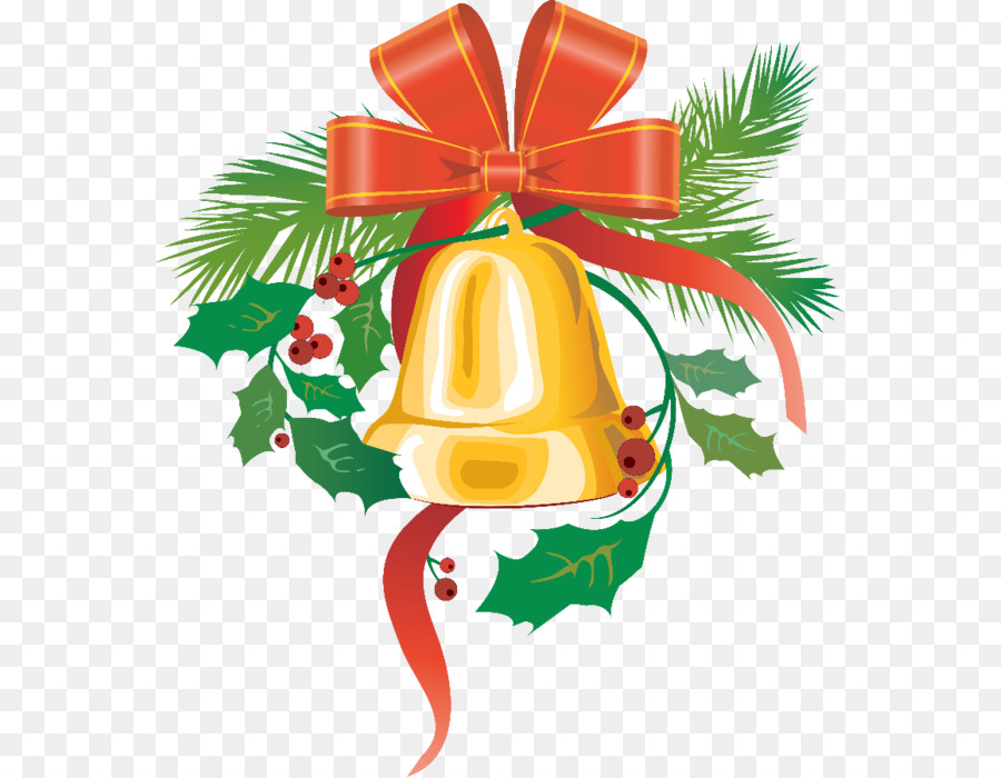 Campana De Navidad，Acebo PNG