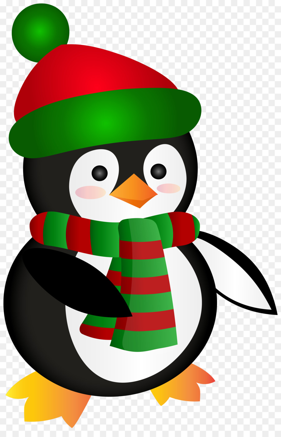 Pingüino，Bufanda PNG