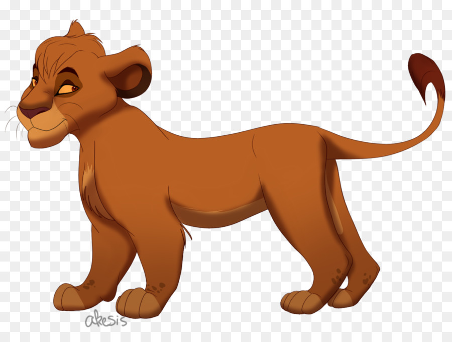 León Azul，Dibujos Animados PNG