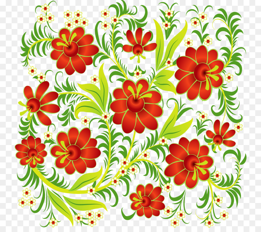 Diseño Floral，Adorno PNG