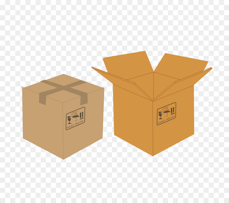 Caja De Cartón，Cuadro PNG