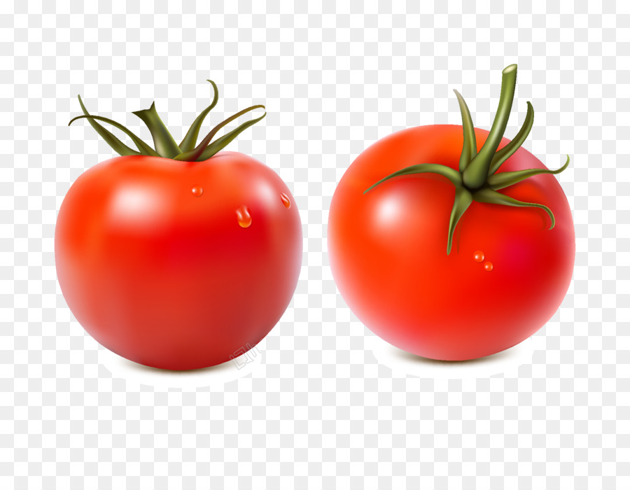 Tomates Rojos，Hojas Verdes PNG