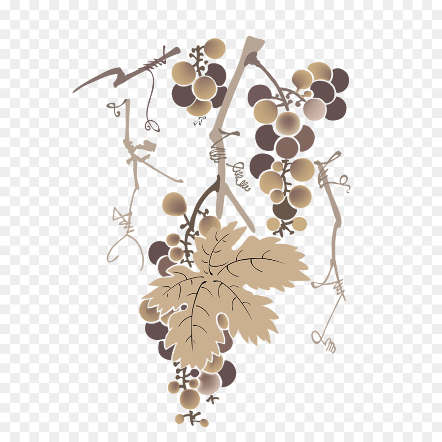 Común De La Uva De La Vid，Vino Blanco PNG