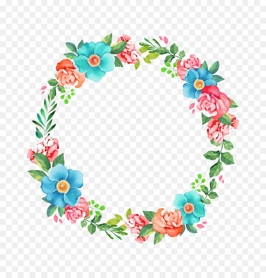 Diseño Floral，Corona PNG