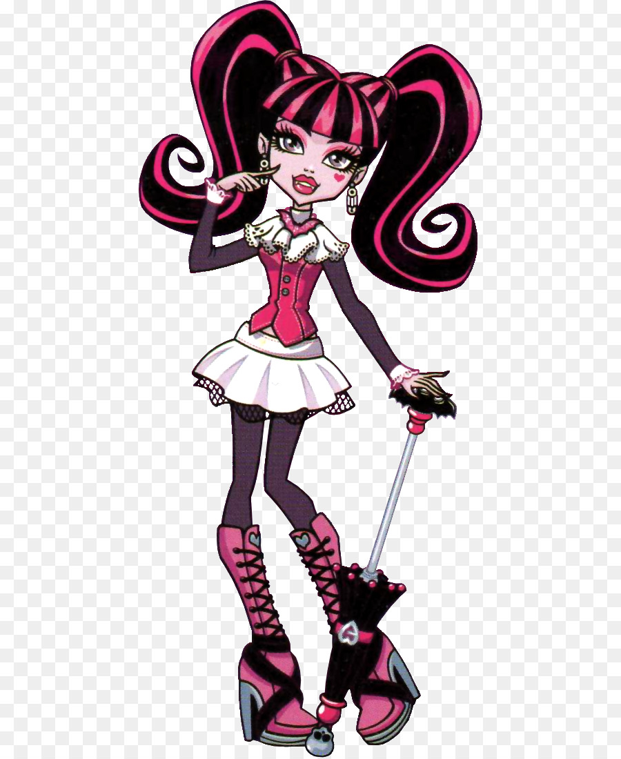 Personaje Rosa Y Negro，Moda PNG