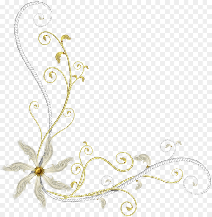 Diseño Floral，Remolino PNG