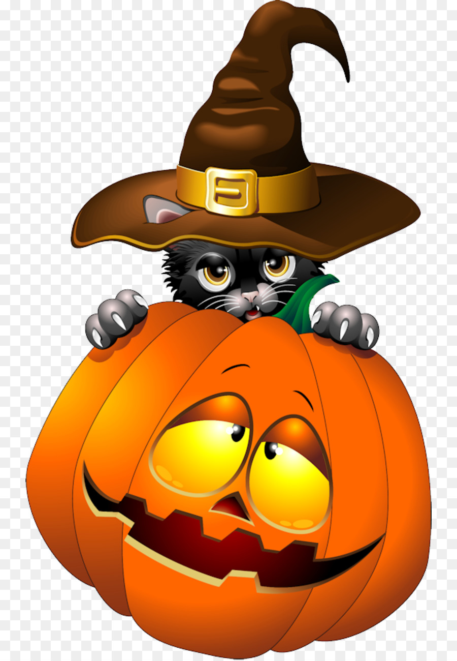 Gato，Halloween PNG