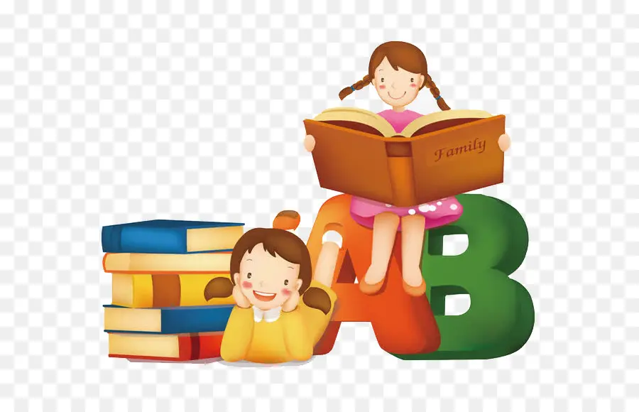 Niños，Libros PNG