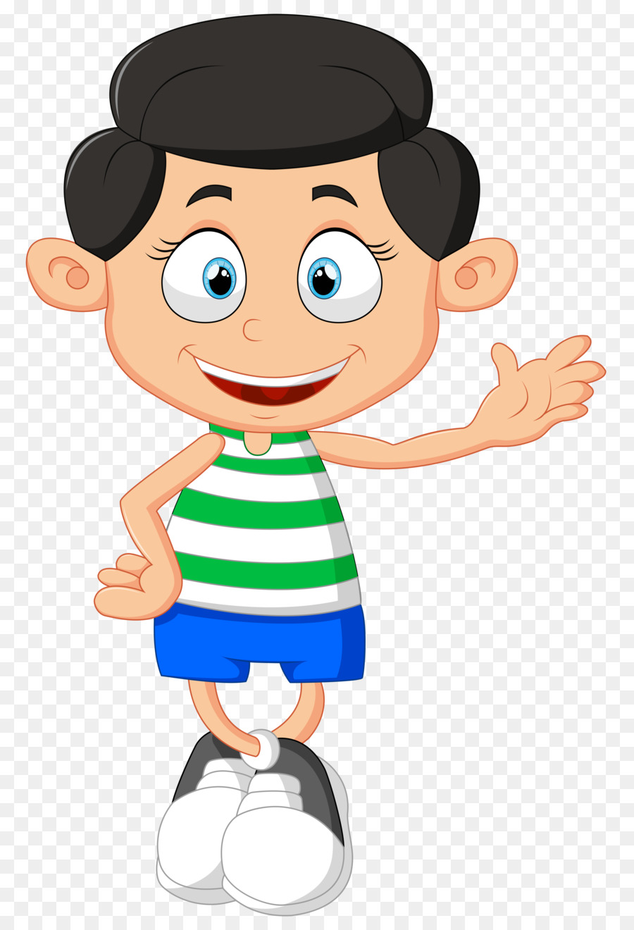 Niño Feliz，Dibujos Animados PNG