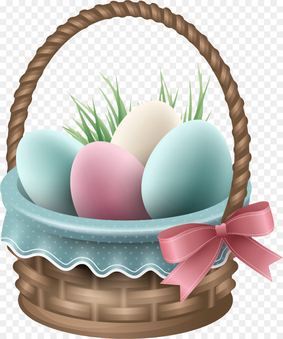 Conejito De Pascua，Canasta De Pascua PNG