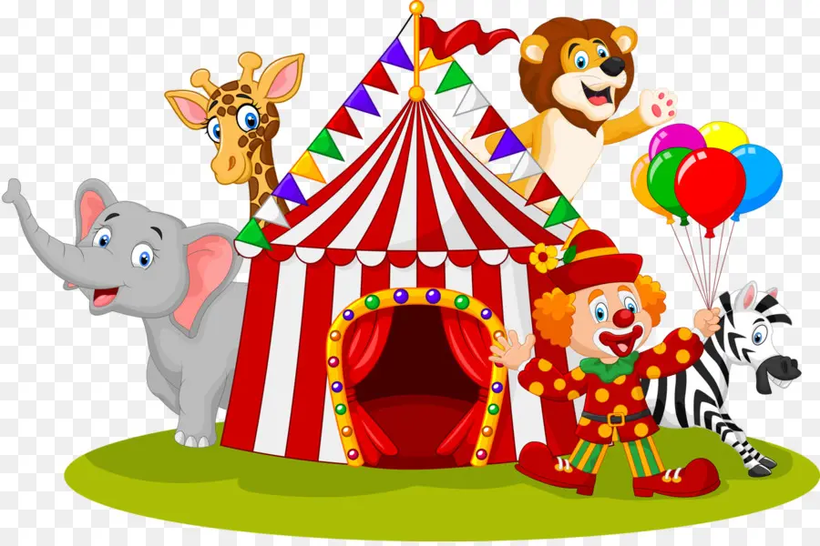 Tienda De Circo，Animales PNG