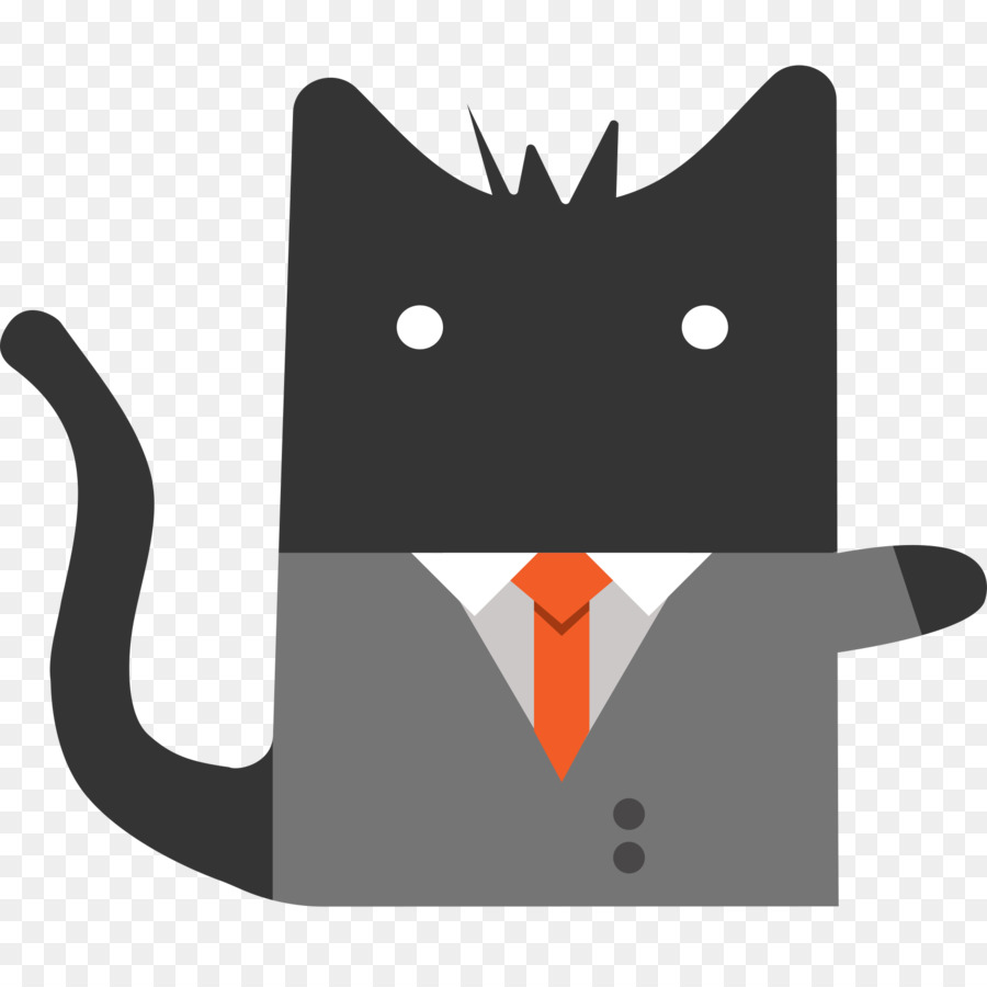 Gato En Traje，Negocio PNG