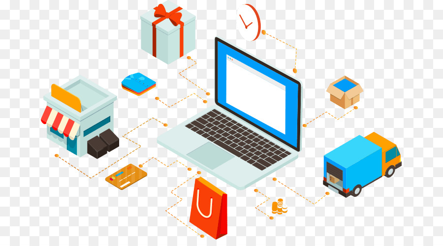 Compras En Línea，Comercio Electrónico PNG