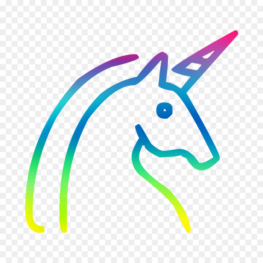 Unicornio Emoji，Melena Rosa PNG